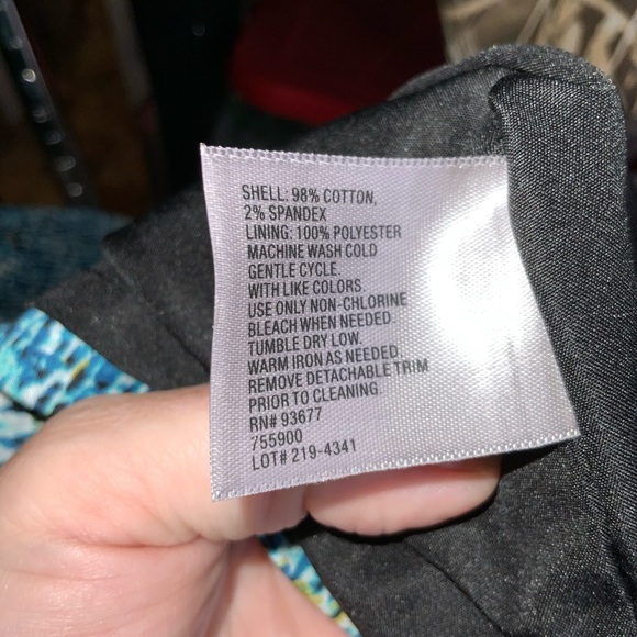 Worthington Turquoise Sleeveless Dress Pockets 4 - Picture 10 of 11